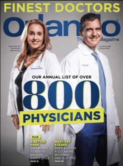 Orlando's Finest Doctors 2020 Magazine Cover